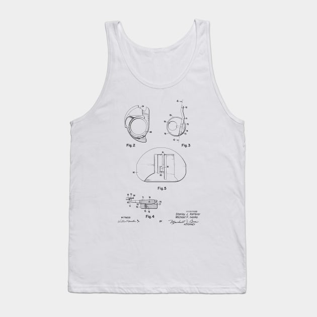 Chain Stitch for Lock Stitch Sewing Machine Vintage Patent Hand Drawing Tank Top by TheYoungDesigns